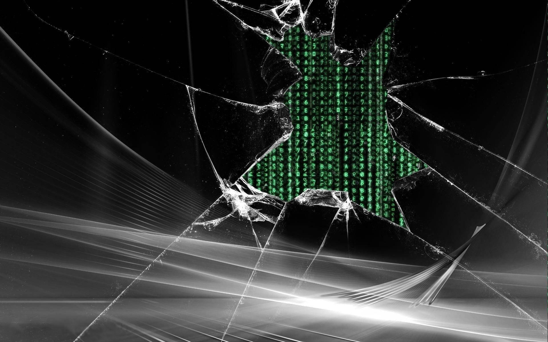Cracked Screen 1920X1200 Wallpaper and Background Image