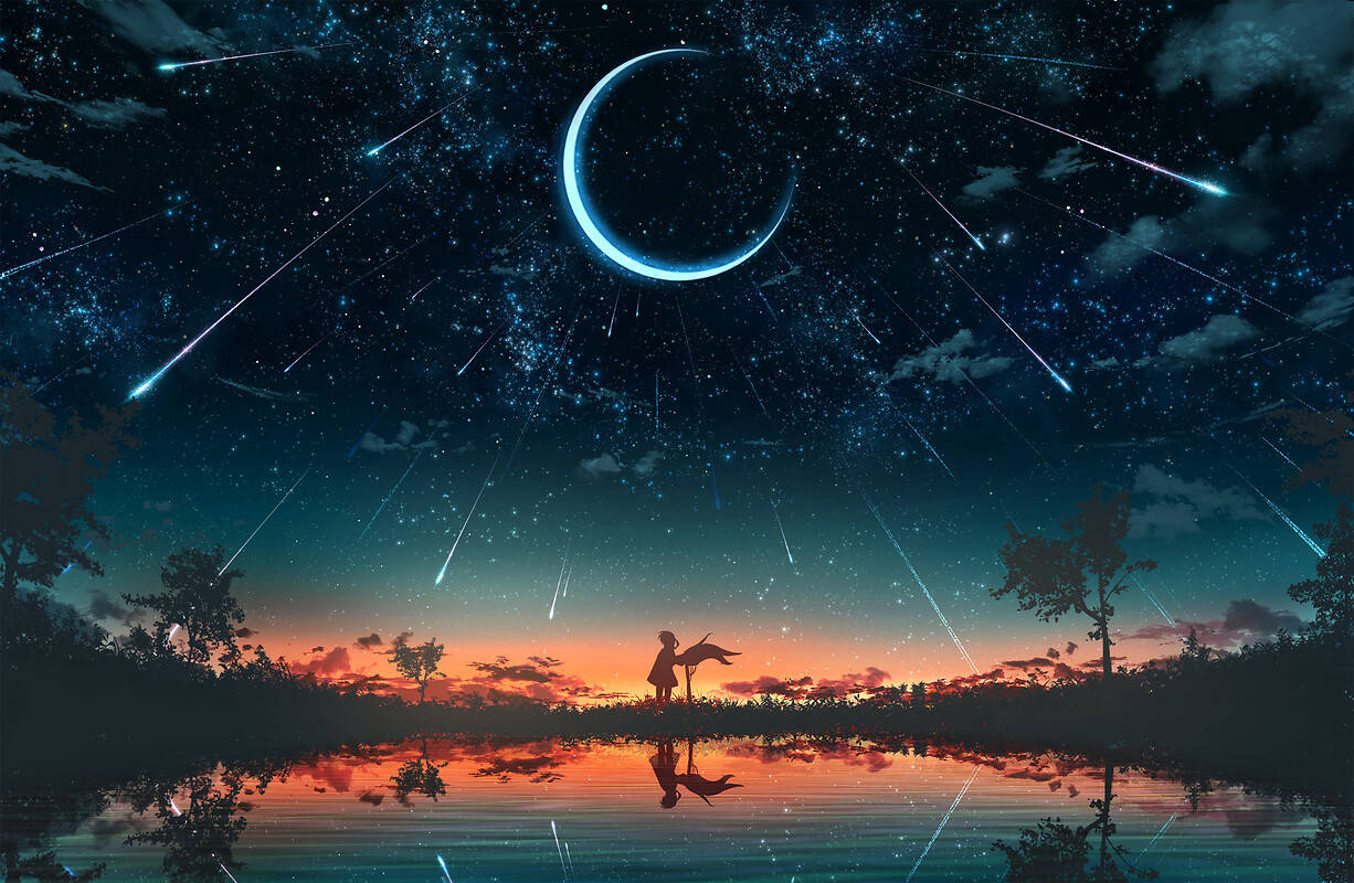 1226X800 Crescent Moon Wallpaper and Background