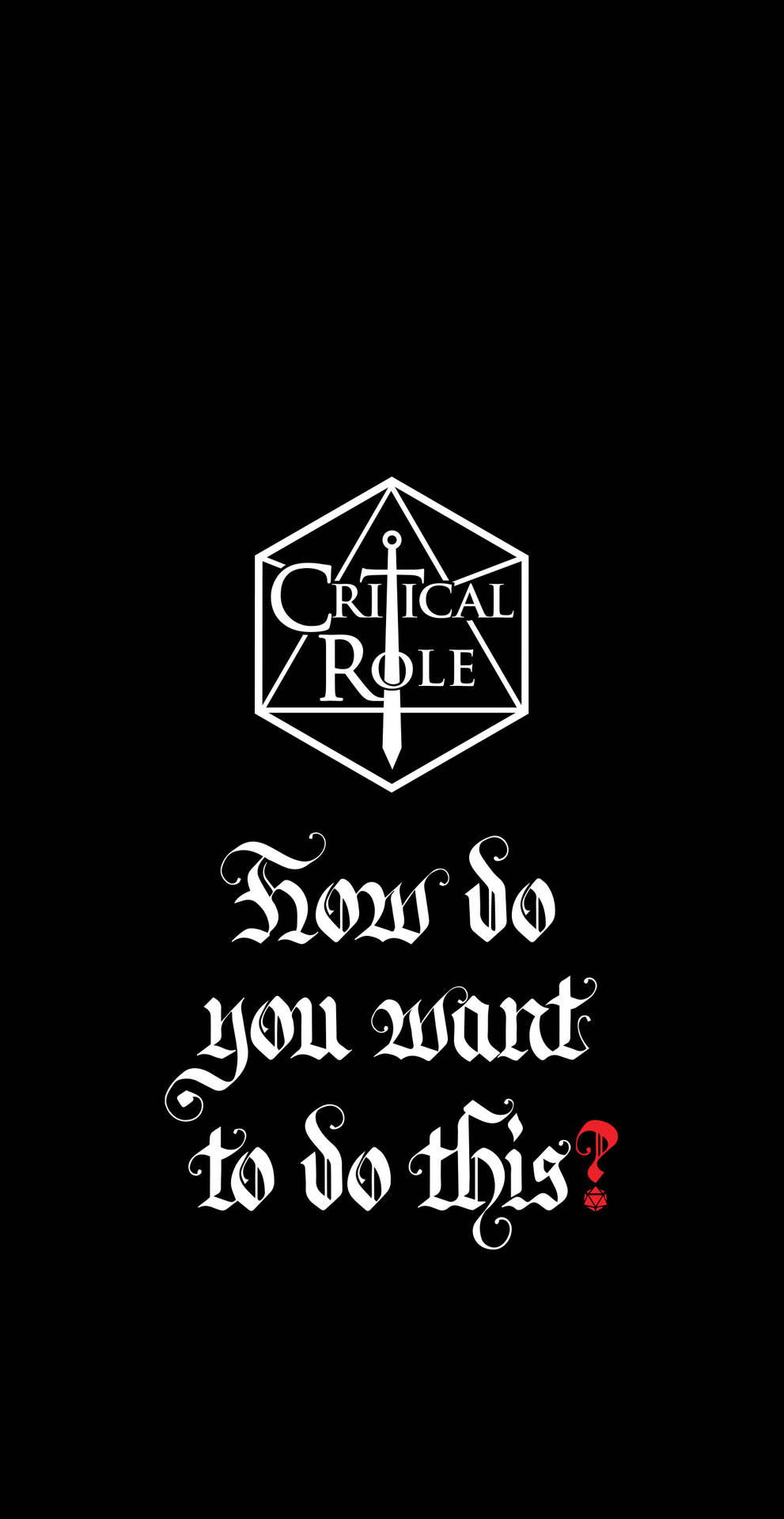 1397X2706 Critical Role Wallpaper and Background