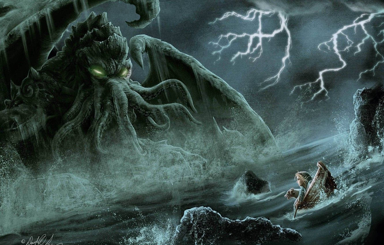 Cthulhu 1332X850 Wallpaper and Background Image