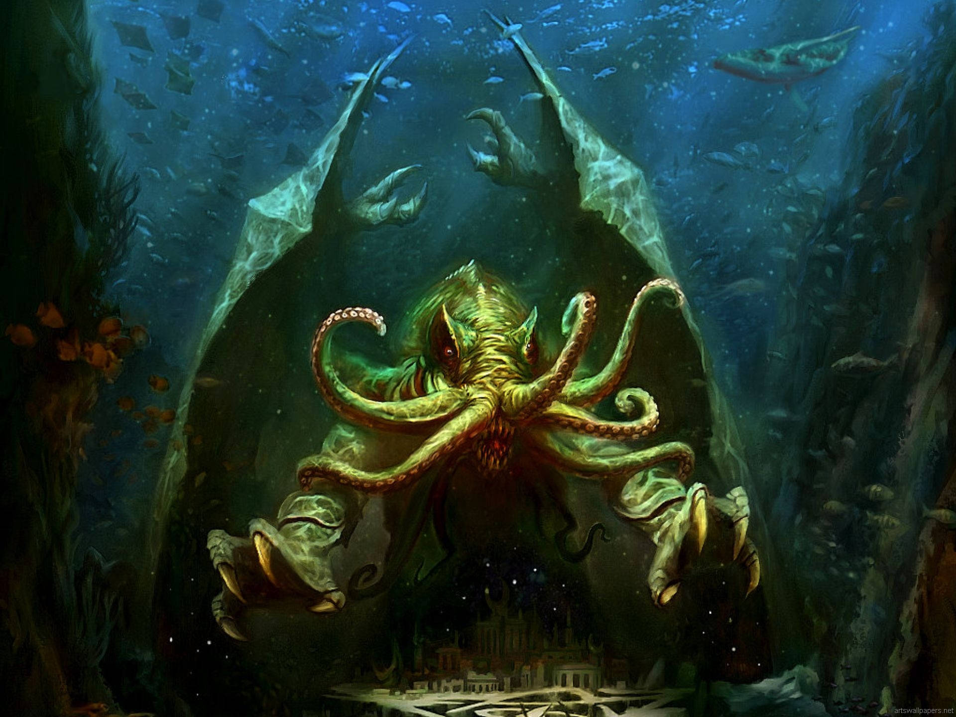 Cthulhu 1920X1440 Wallpaper and Background Image