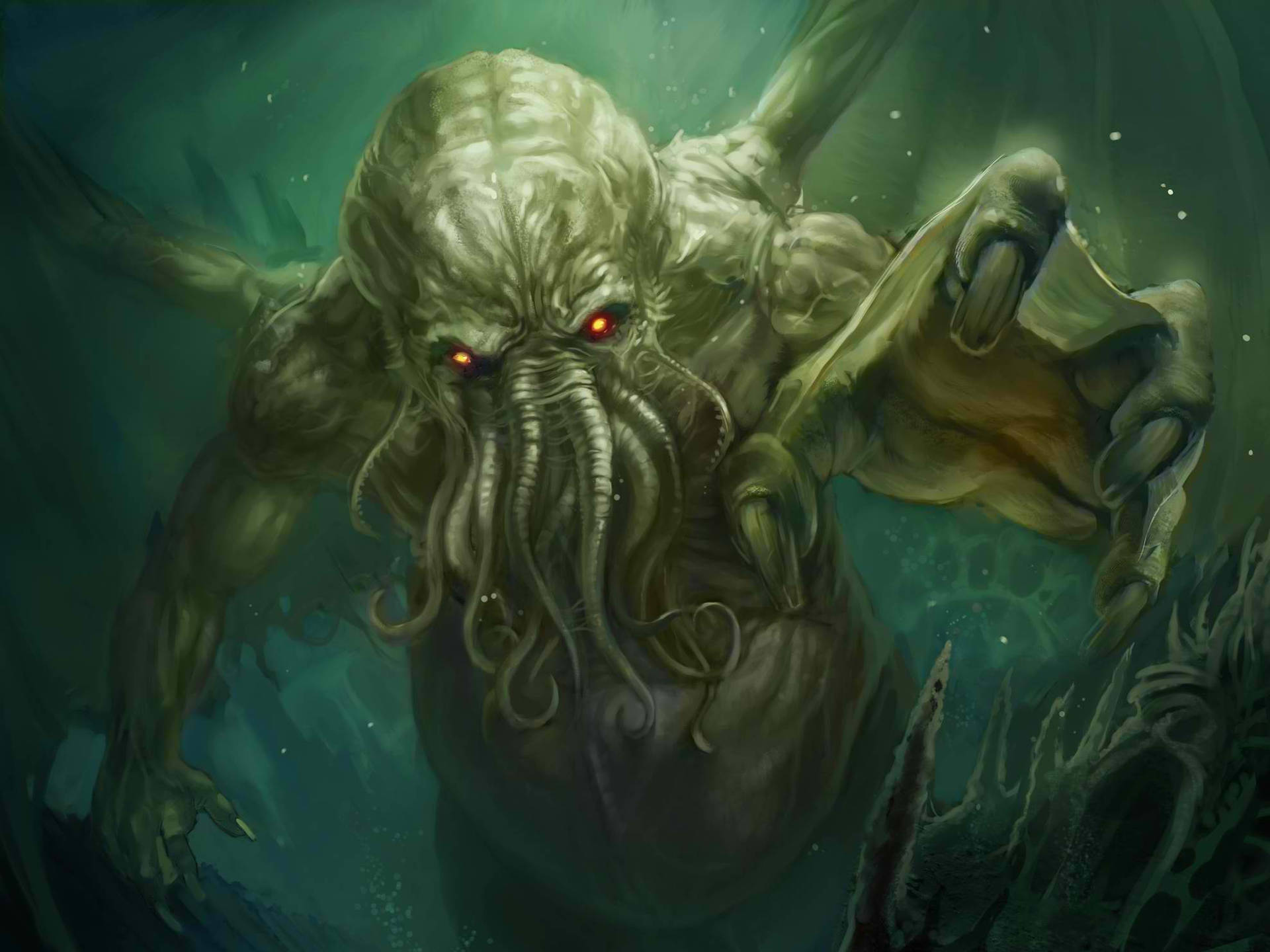1977X1483 Cthulhu Wallpaper and Background