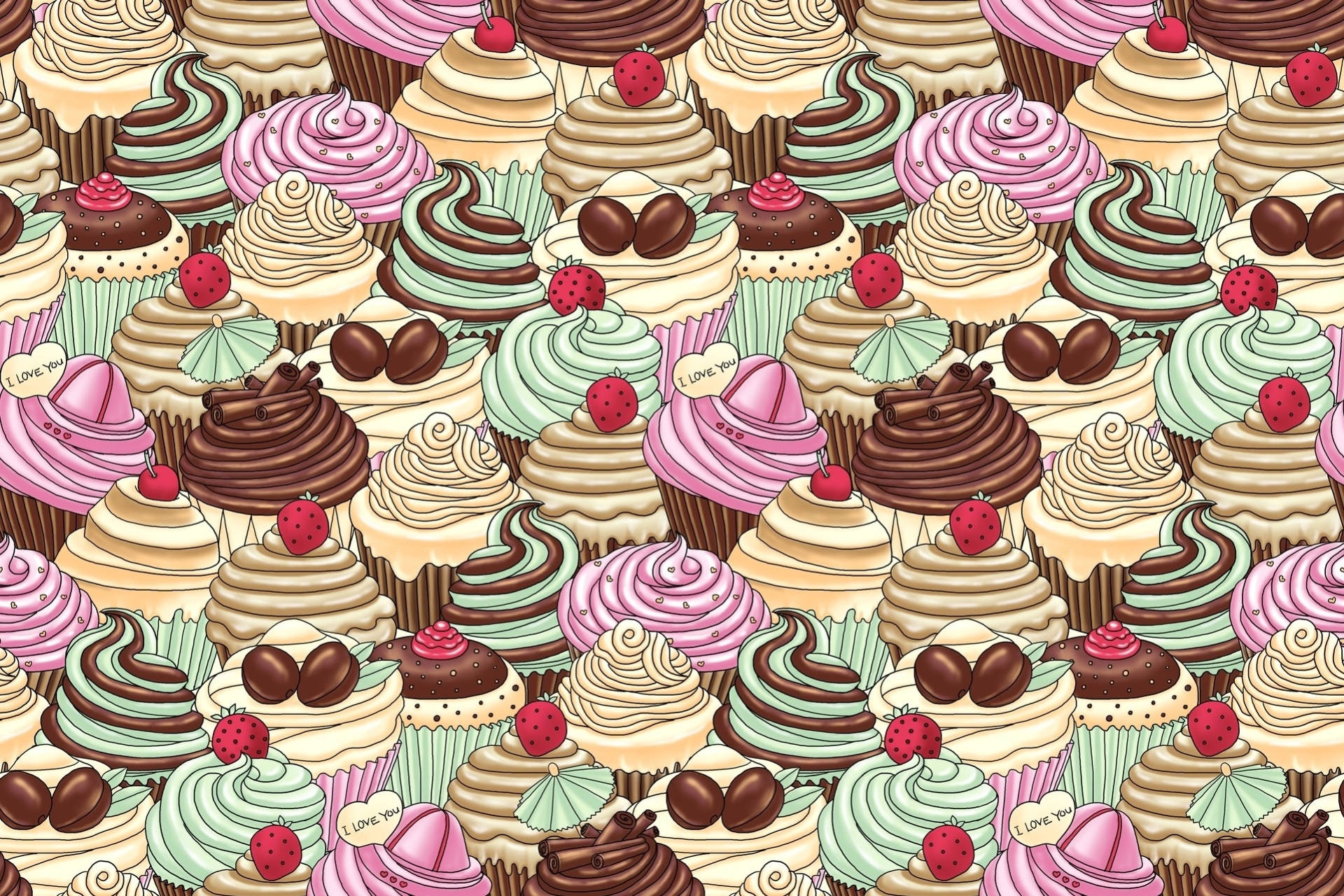 1920X1280 Cupcake Wallpaper and Background