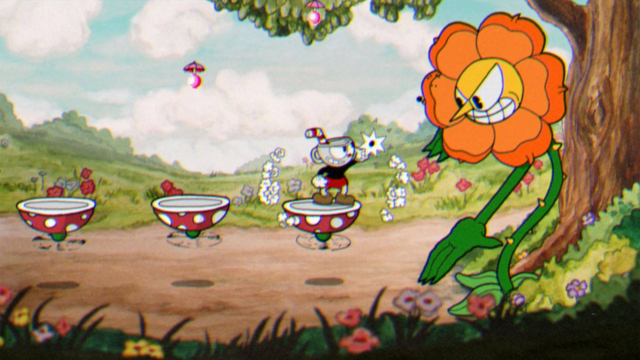 1245X700 Cuphead Wallpaper and Background