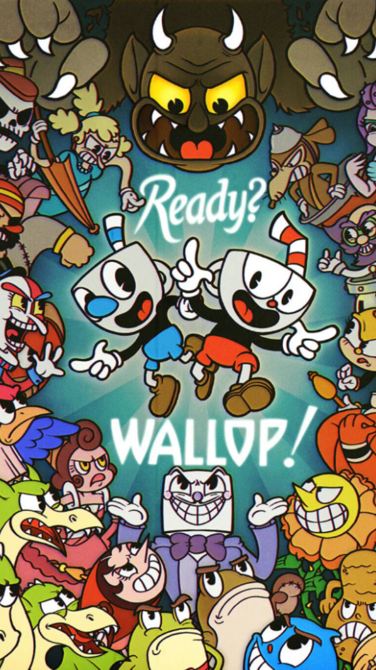 750X1334 Cuphead Wallpaper and Background