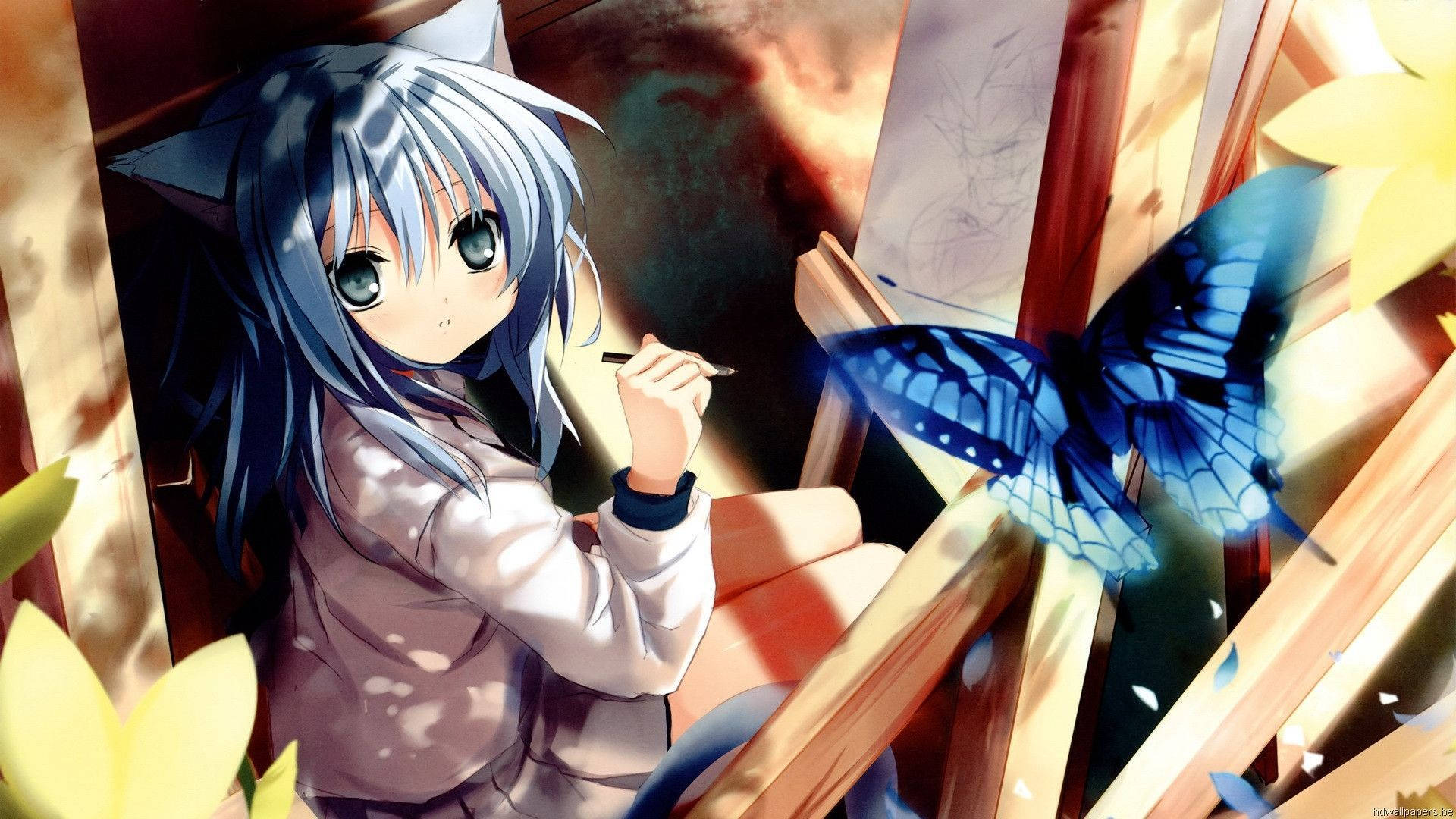 Download Anime Images Cute Anime Girl Hd Wallpaper And Background