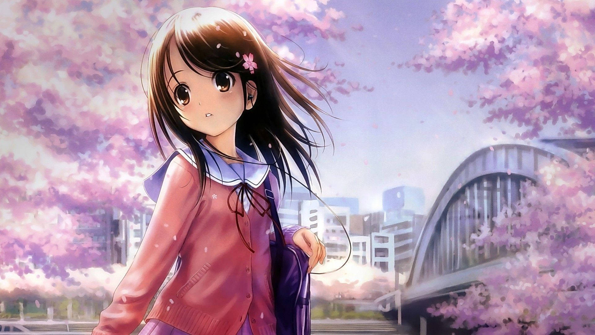 Cute Anime 1920X1080 Wallpaper and Background Image