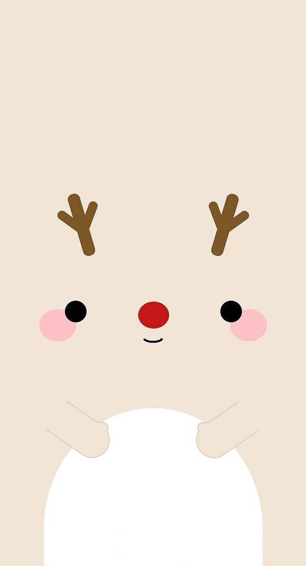 1046X1933 Cute Christmas Wallpaper and Background