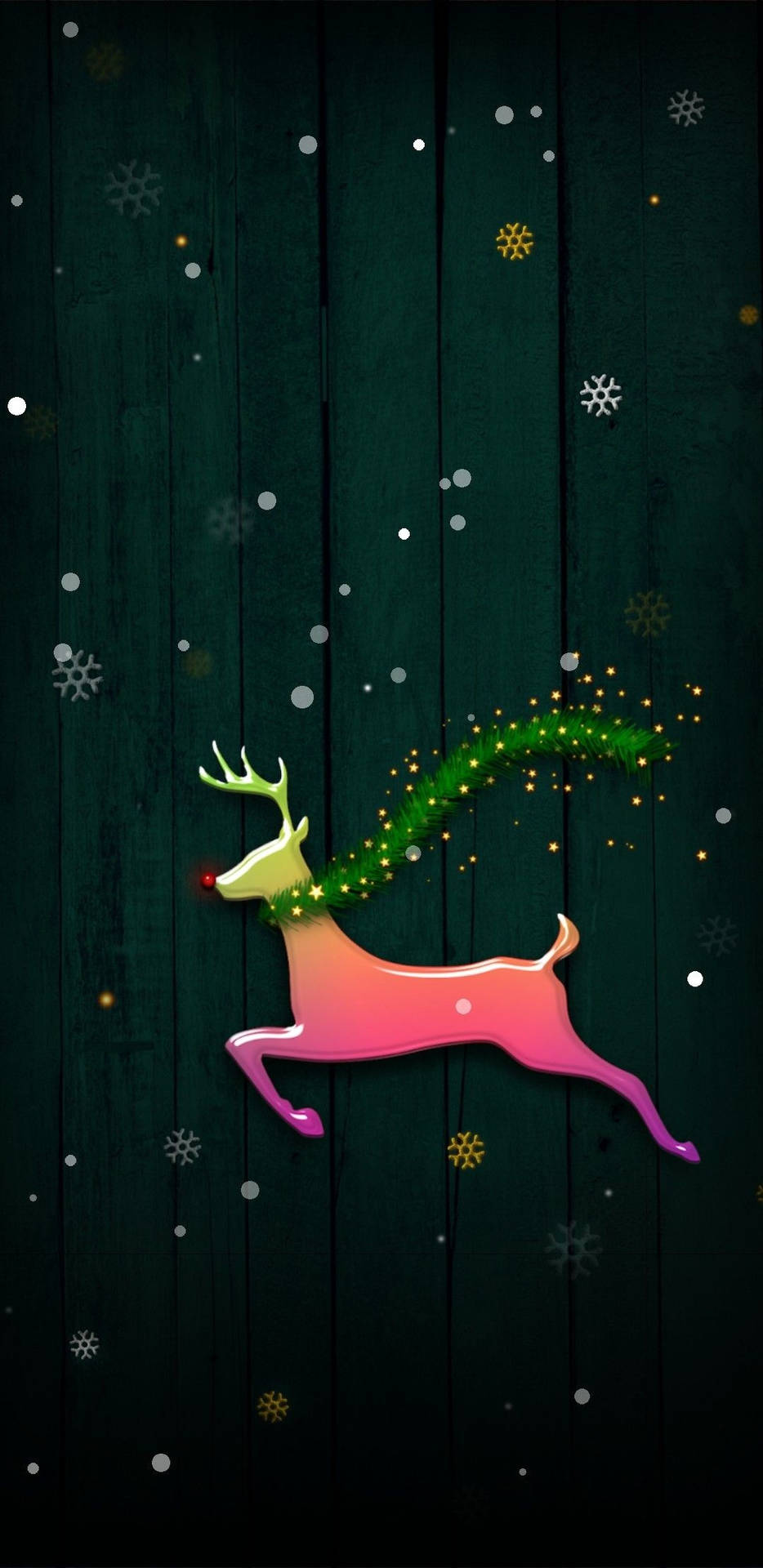 Cute Christmas 1080X2220 wallpaper