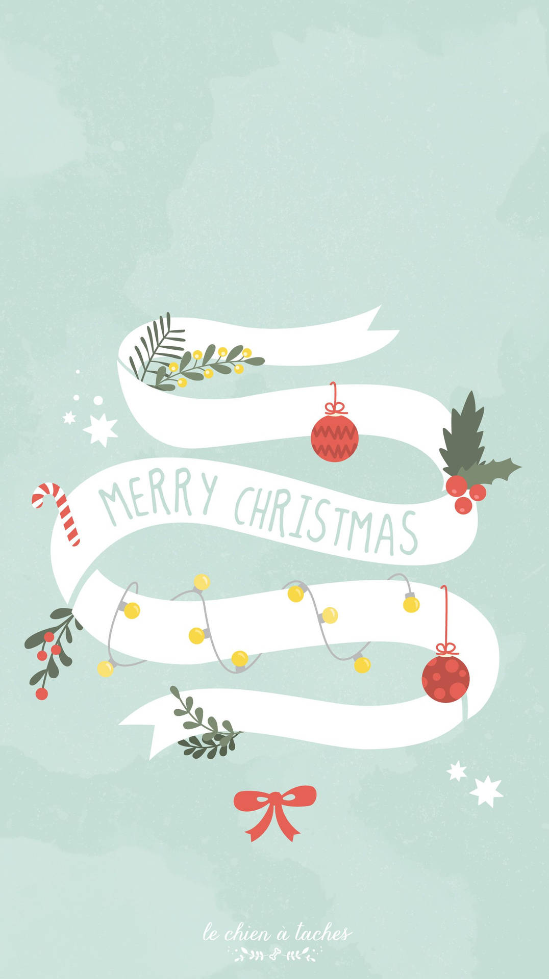 1612X2876 Cute Christmas Wallpaper and Background
