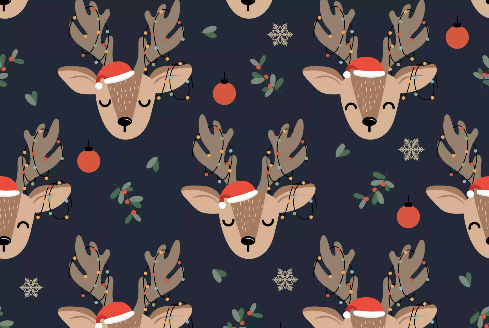3000X2014 Cute Christmas Wallpaper and Background
