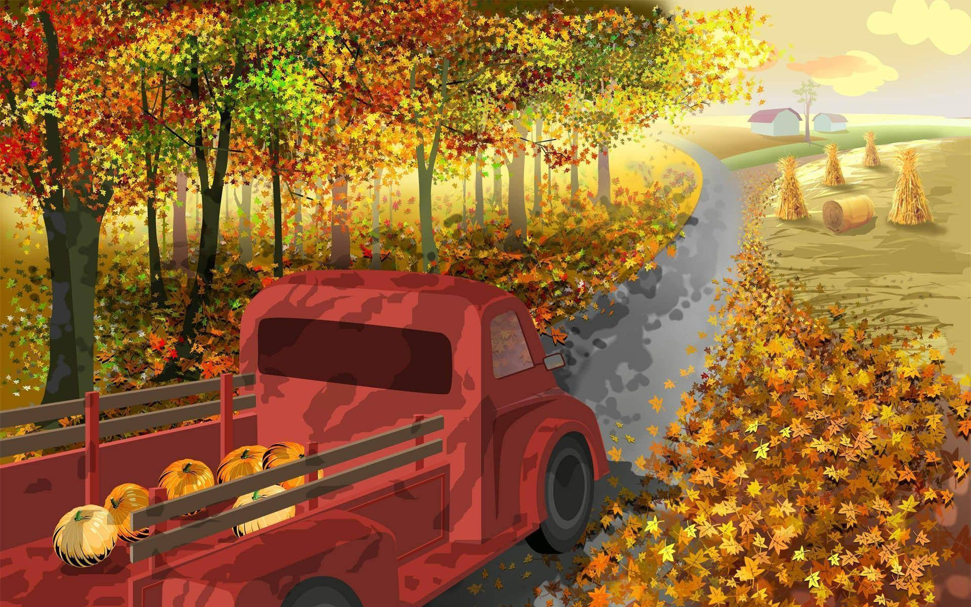 1920X1200 Cute Fall Wallpaper and Background
