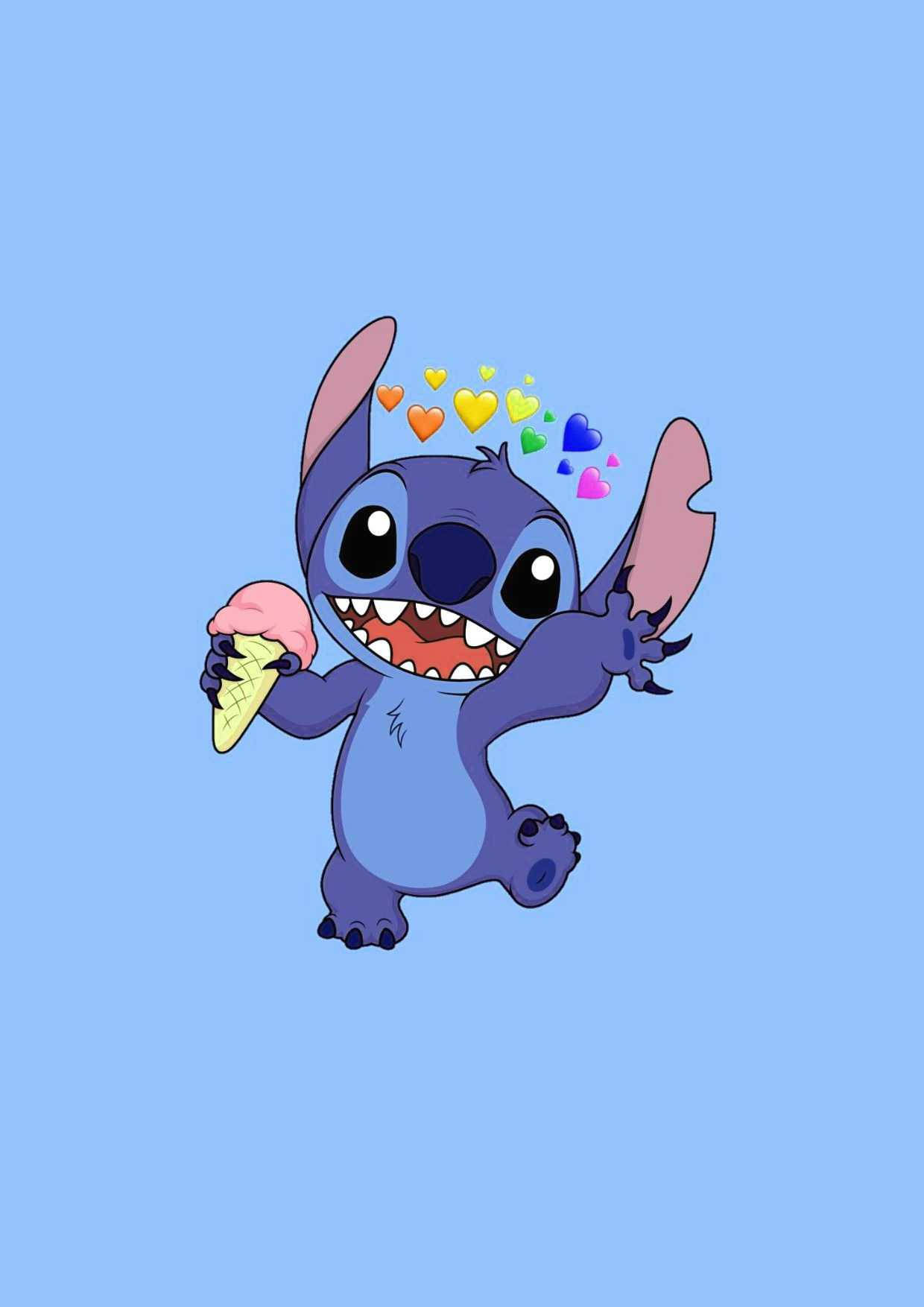 Cute Stitch 1240X1754 Wallpaper and Background Image