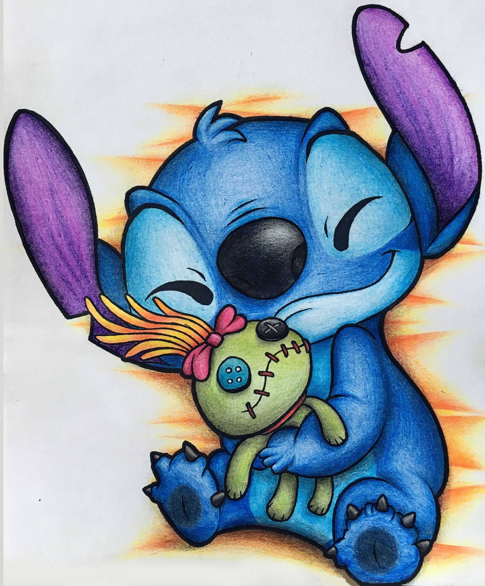 Cute Stitch 2778X3357 Wallpaper and Background Image
