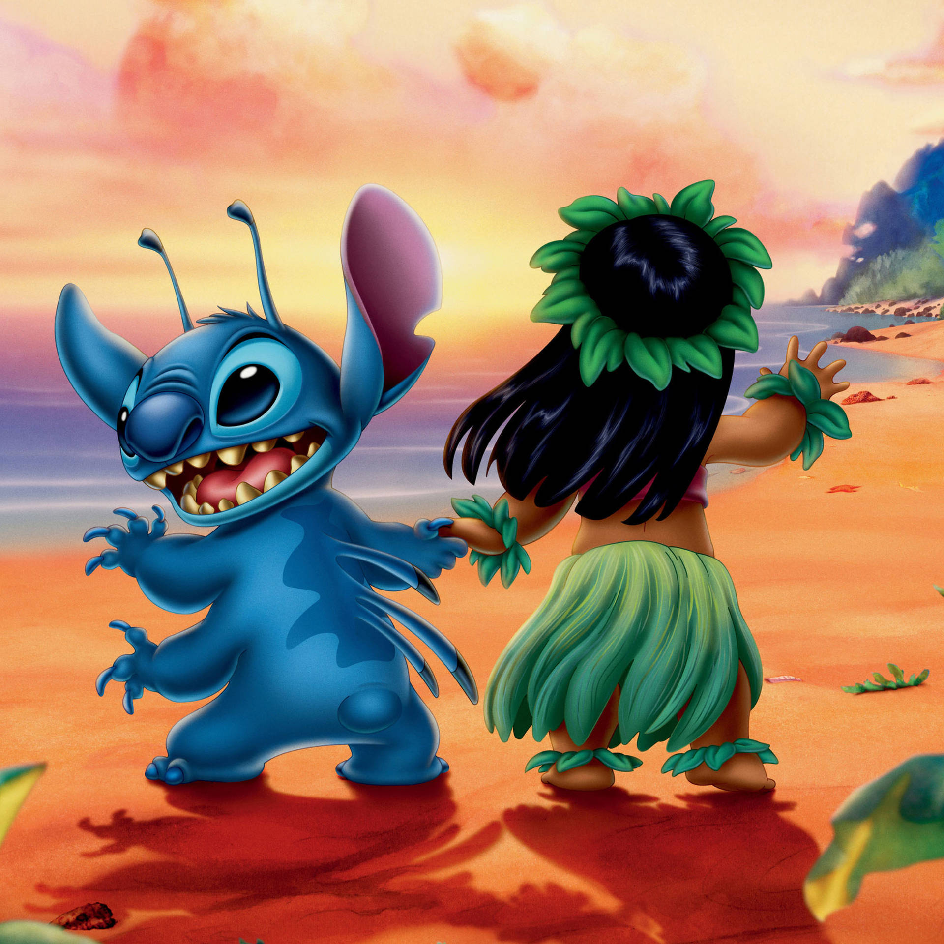 Cute Stitch 2932X2932 Wallpaper and Background Image