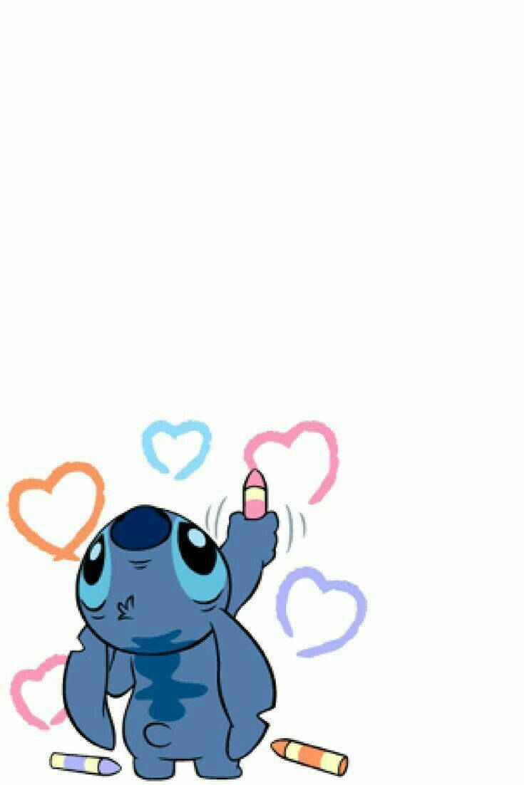 Cute Stitch 735X1102 Wallpaper and Background Image