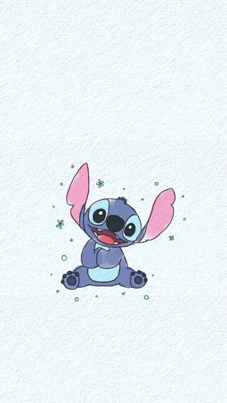 Cute Stitch 750X1333 Wallpaper and Background Image