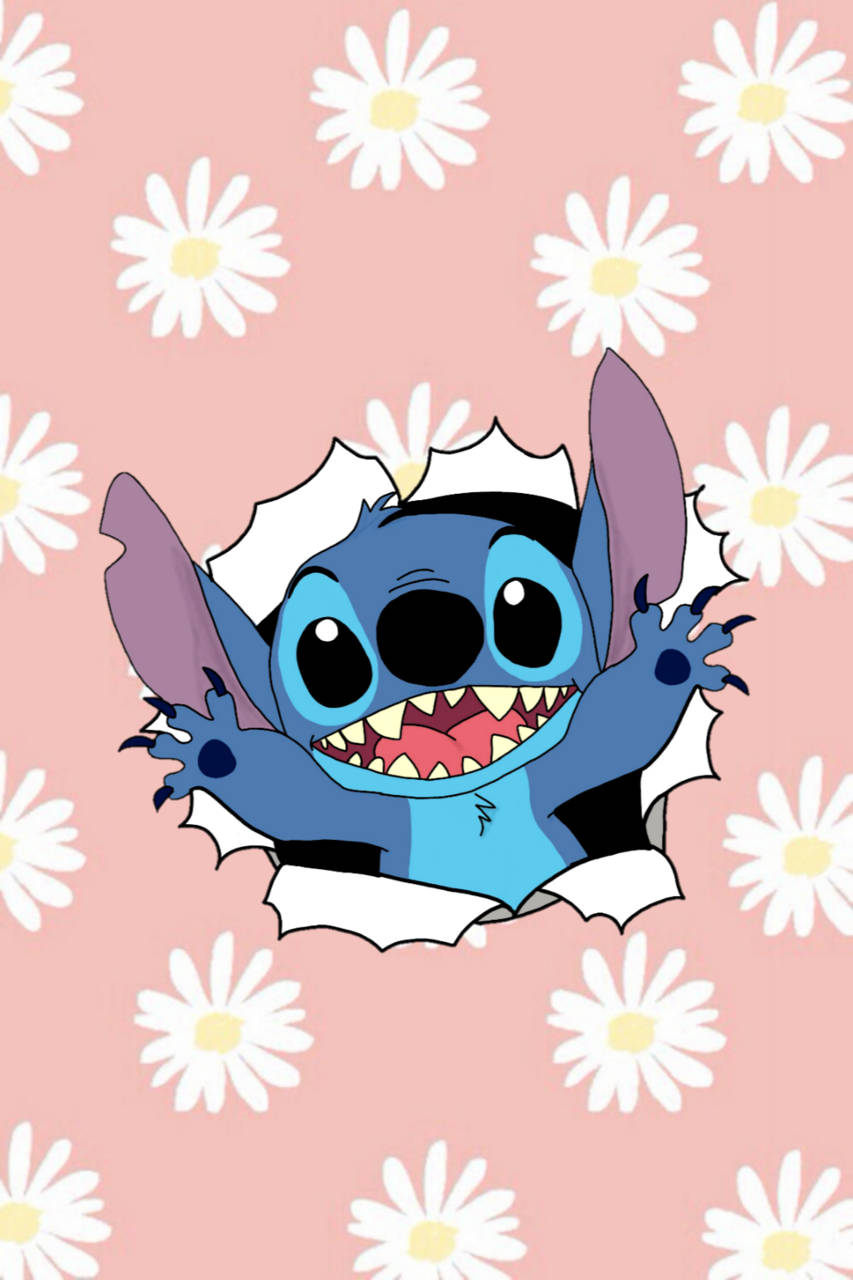 Cute Stitch 853X1280 Wallpaper and Background Image