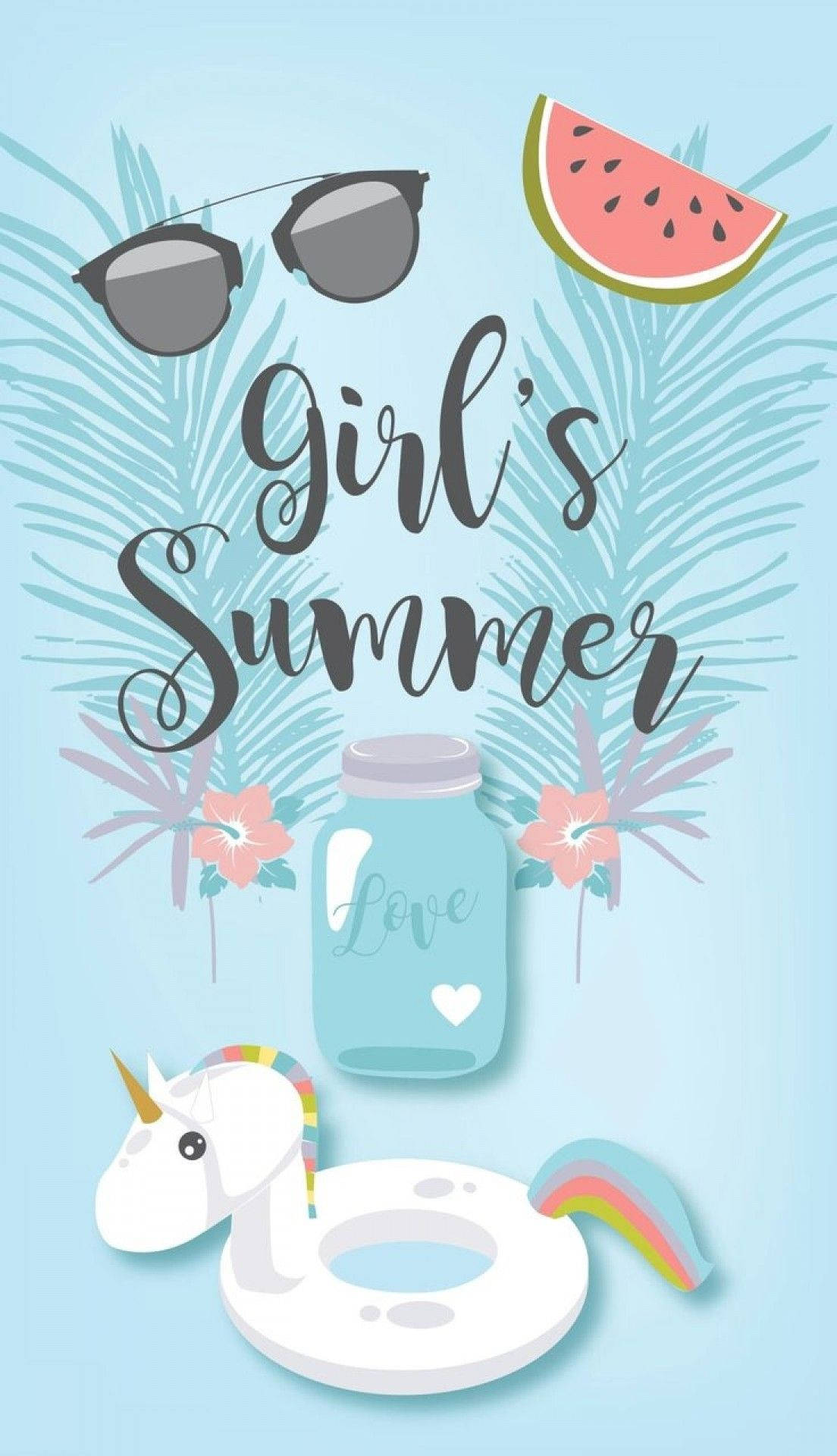 1104X1920 Cute Summer Wallpaper and Background