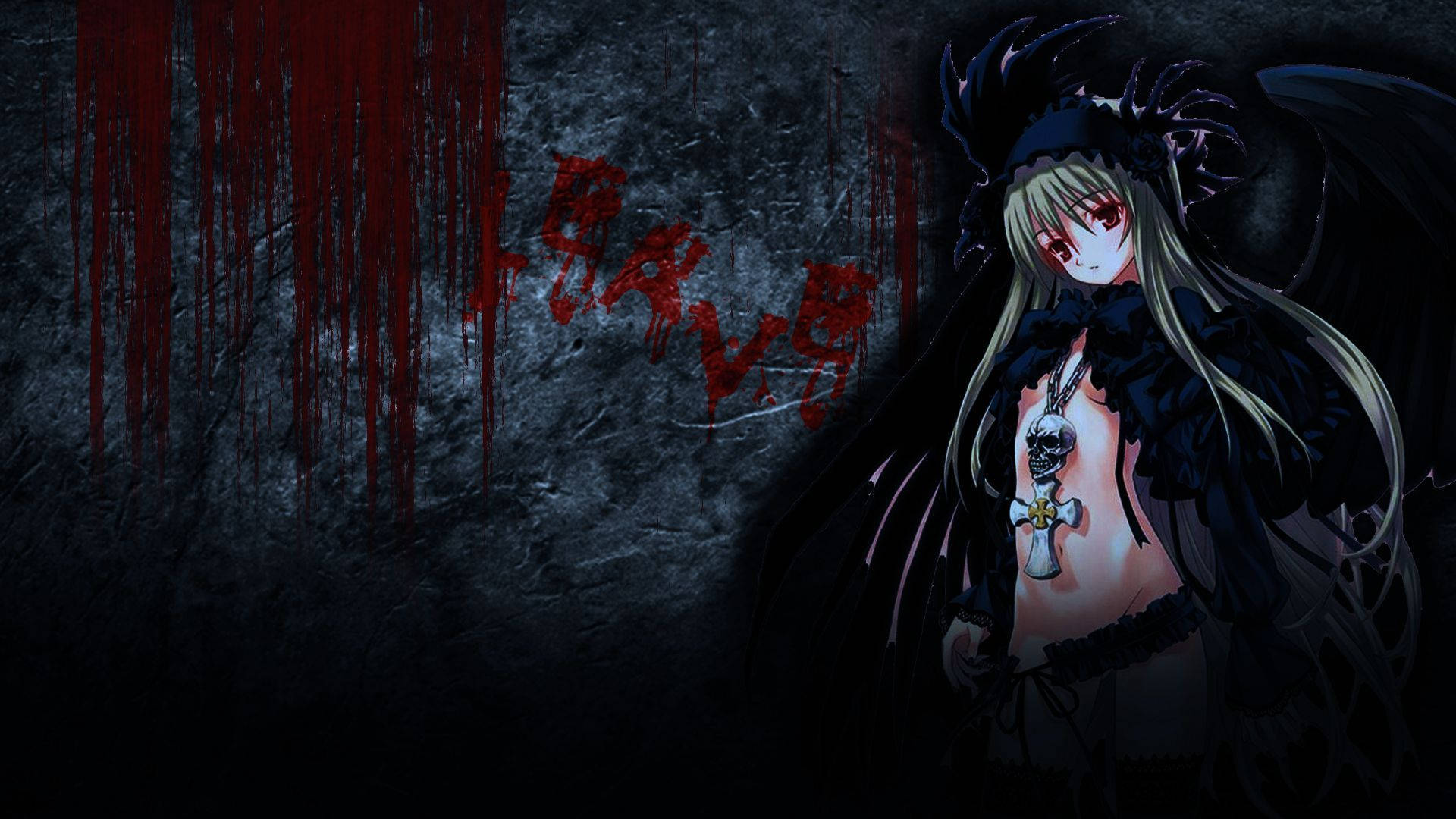 1920X1080 Dark Anime Wallpaper and Background