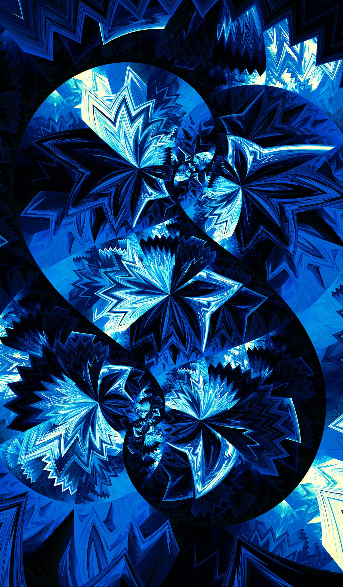 Dark Blue 2340X4000 wallpaper