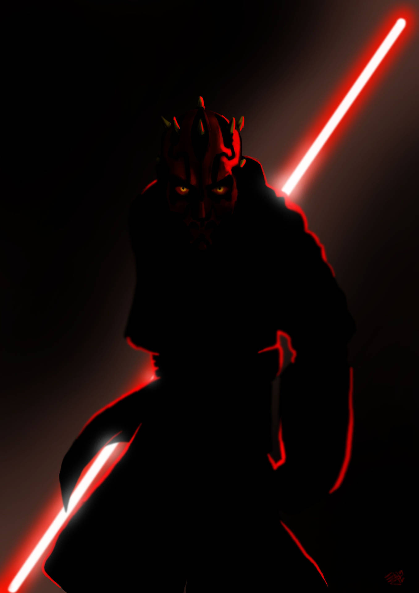 Darth Maul 2480X3508 Wallpaper and Background Image