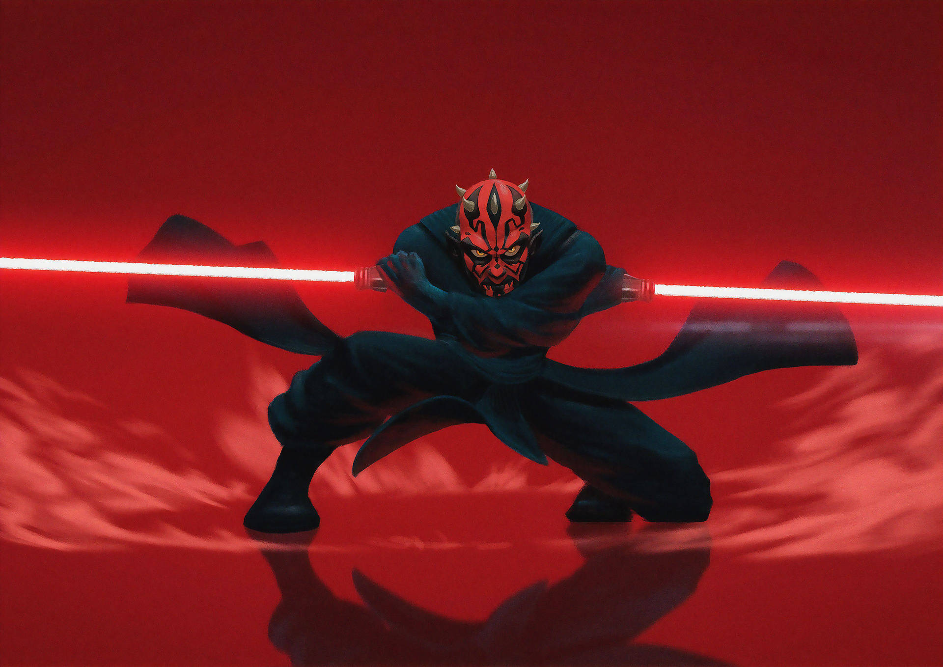 Darth Maul 3840X2716 Wallpaper and Background Image