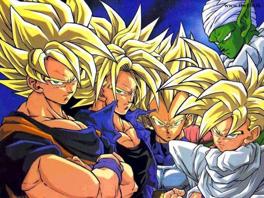 Dbz 1024X768 Wallpaper and Background Image