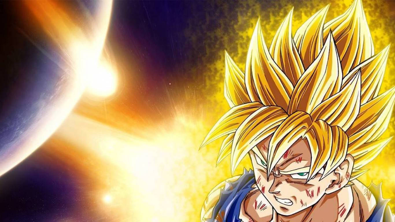Dbz 1366X768 Wallpaper and Background Image