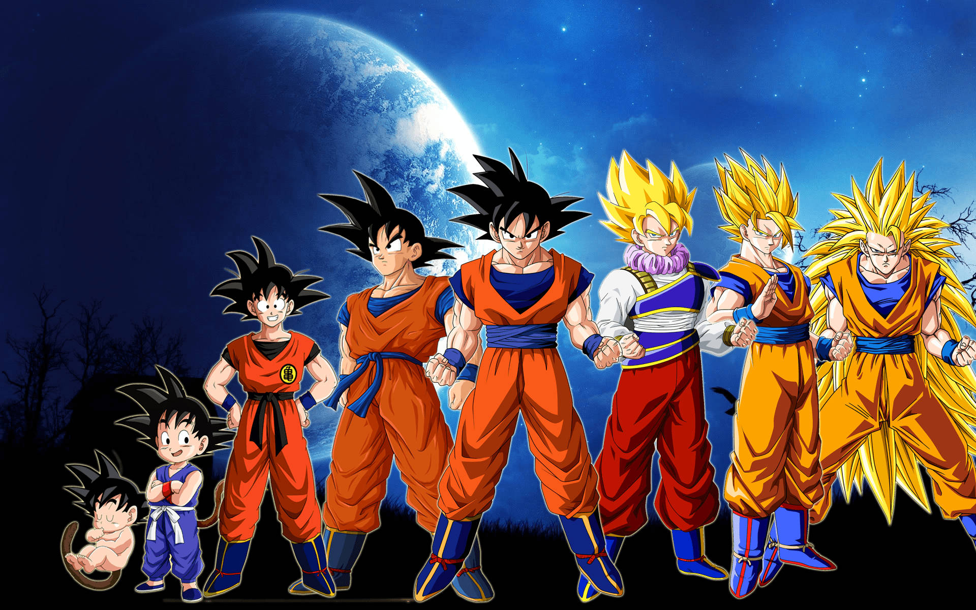 Dbz 1920X1200 Wallpaper and Background Image