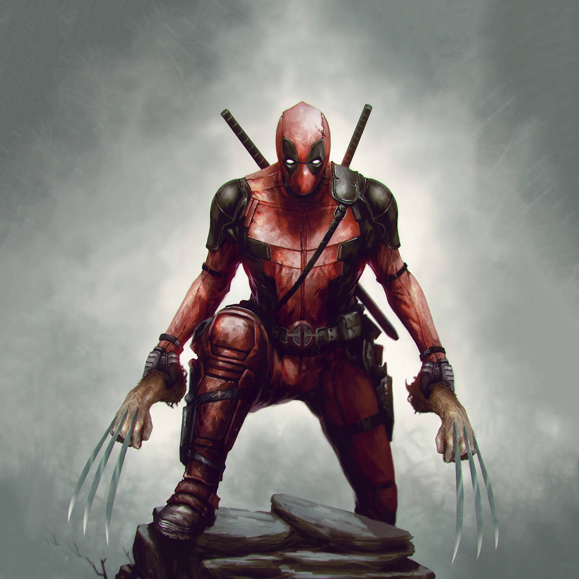 2048X2048 Deadpool Wallpaper and Background