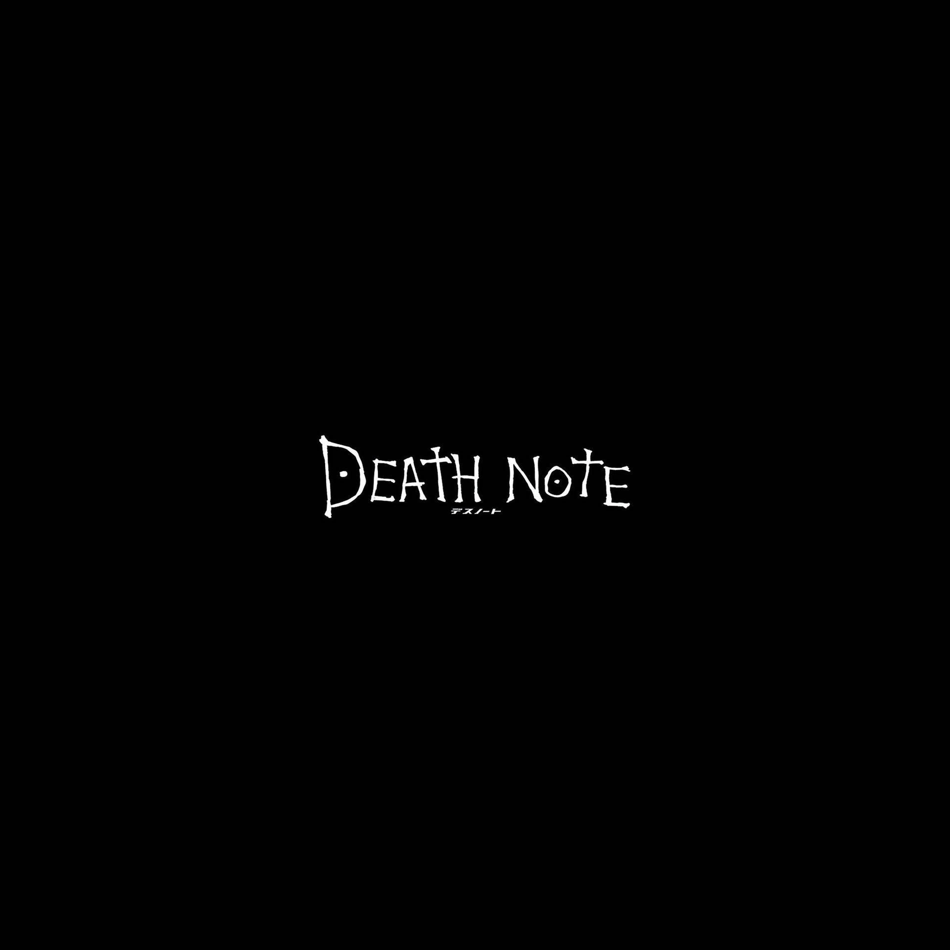 2732X2732 Death Note Wallpaper and Background