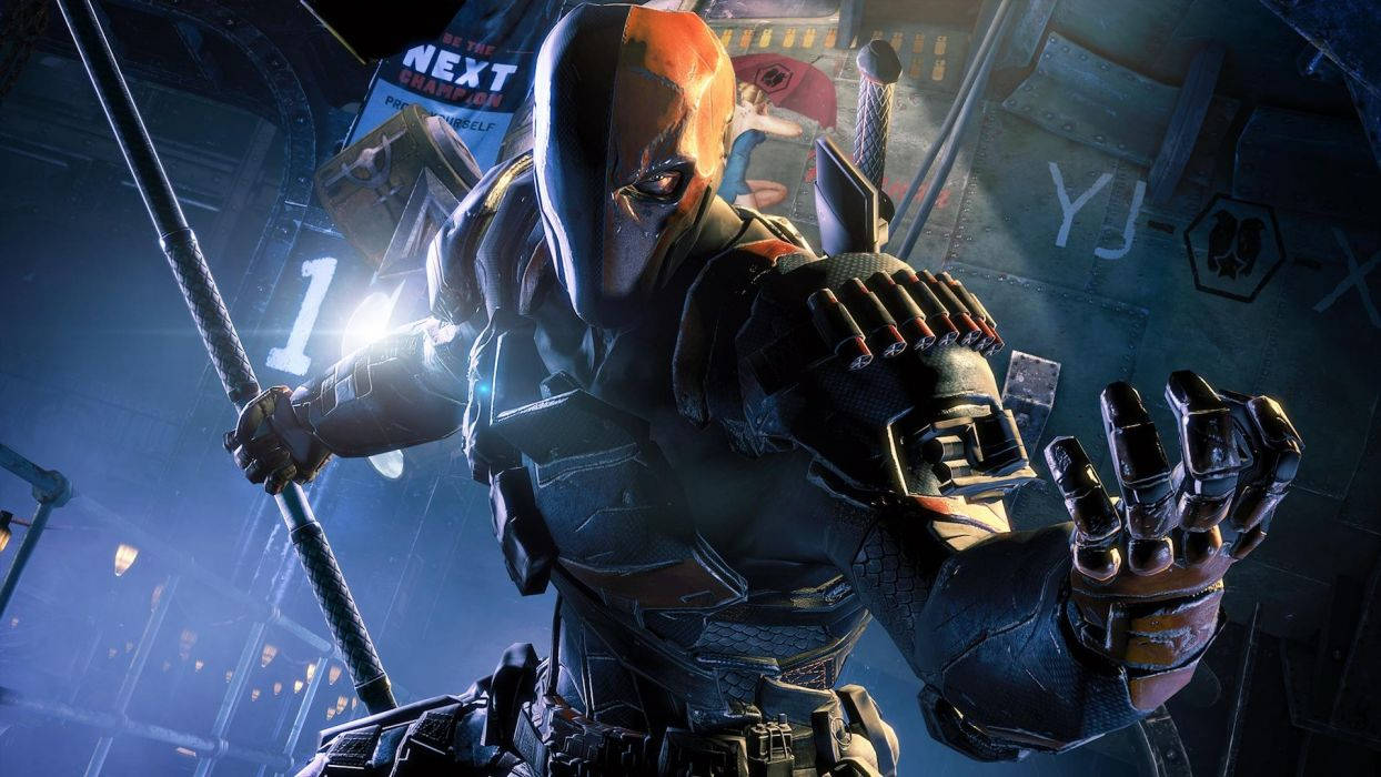 Deathstroke 1244X700 Wallpaper and Background Image