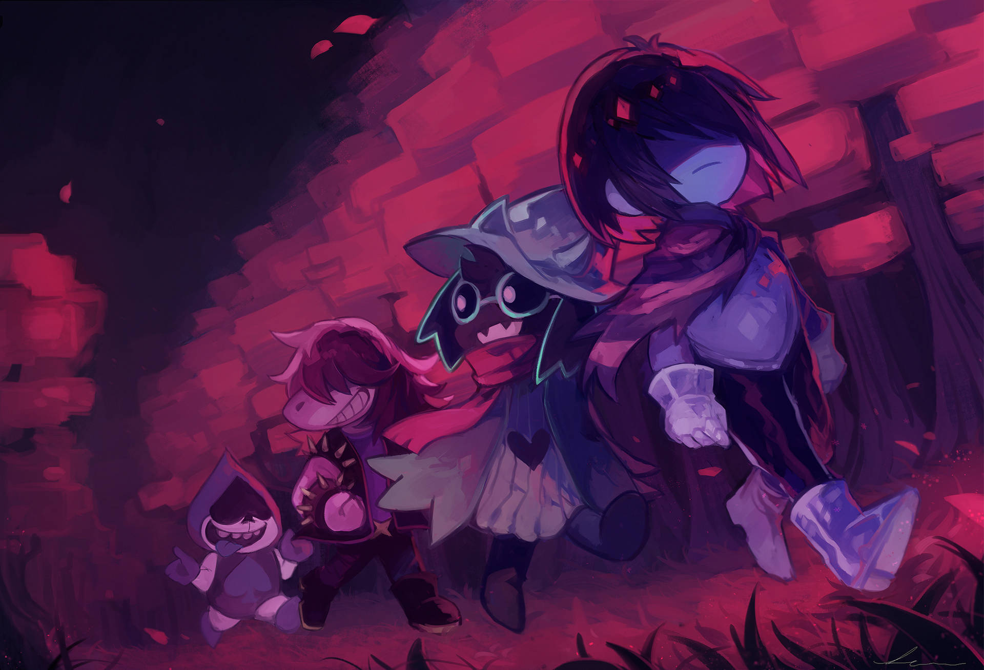 2030X1382 Deltarune Wallpaper and Background