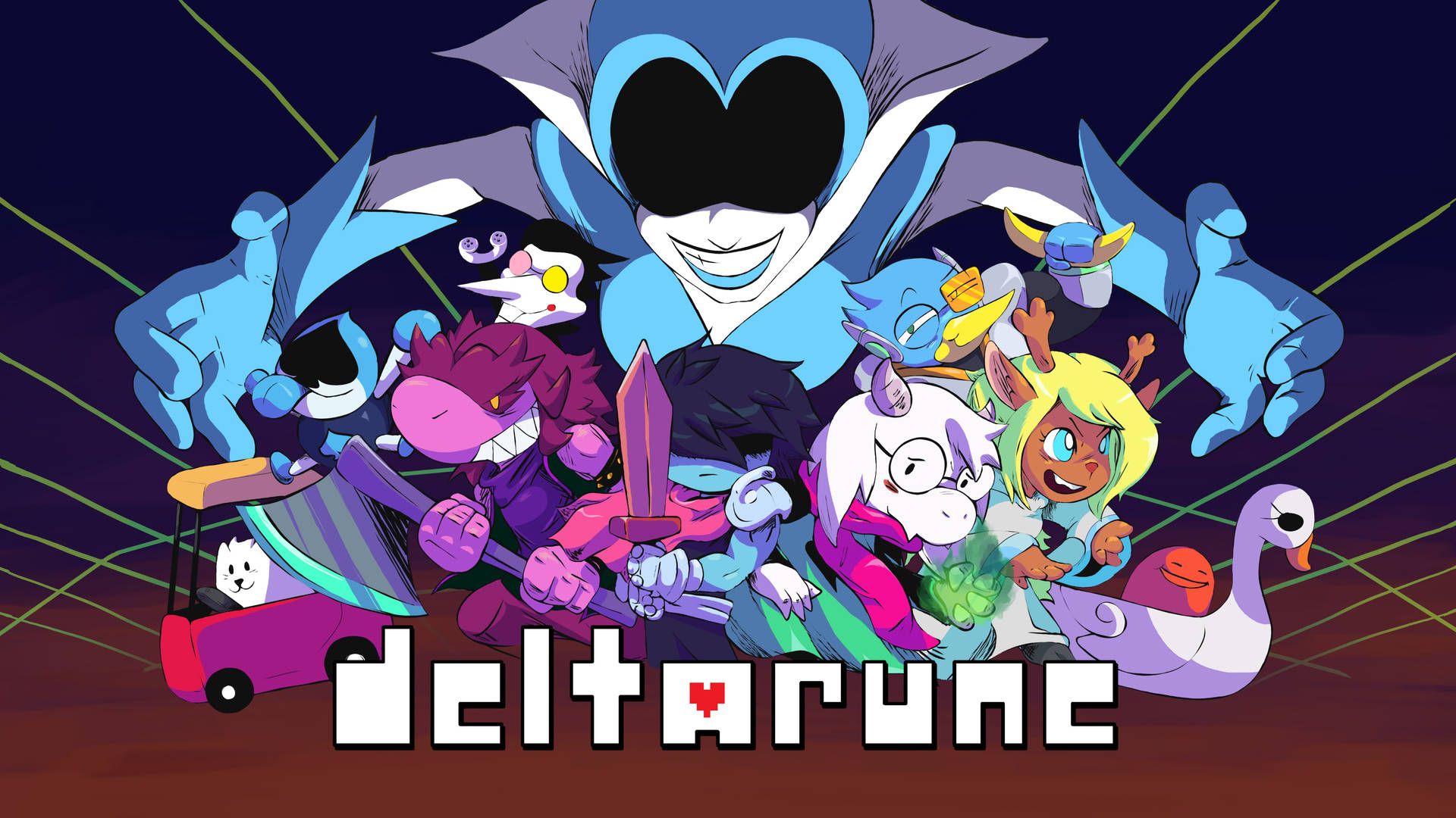 4096X2304 Deltarune Wallpaper and Background
