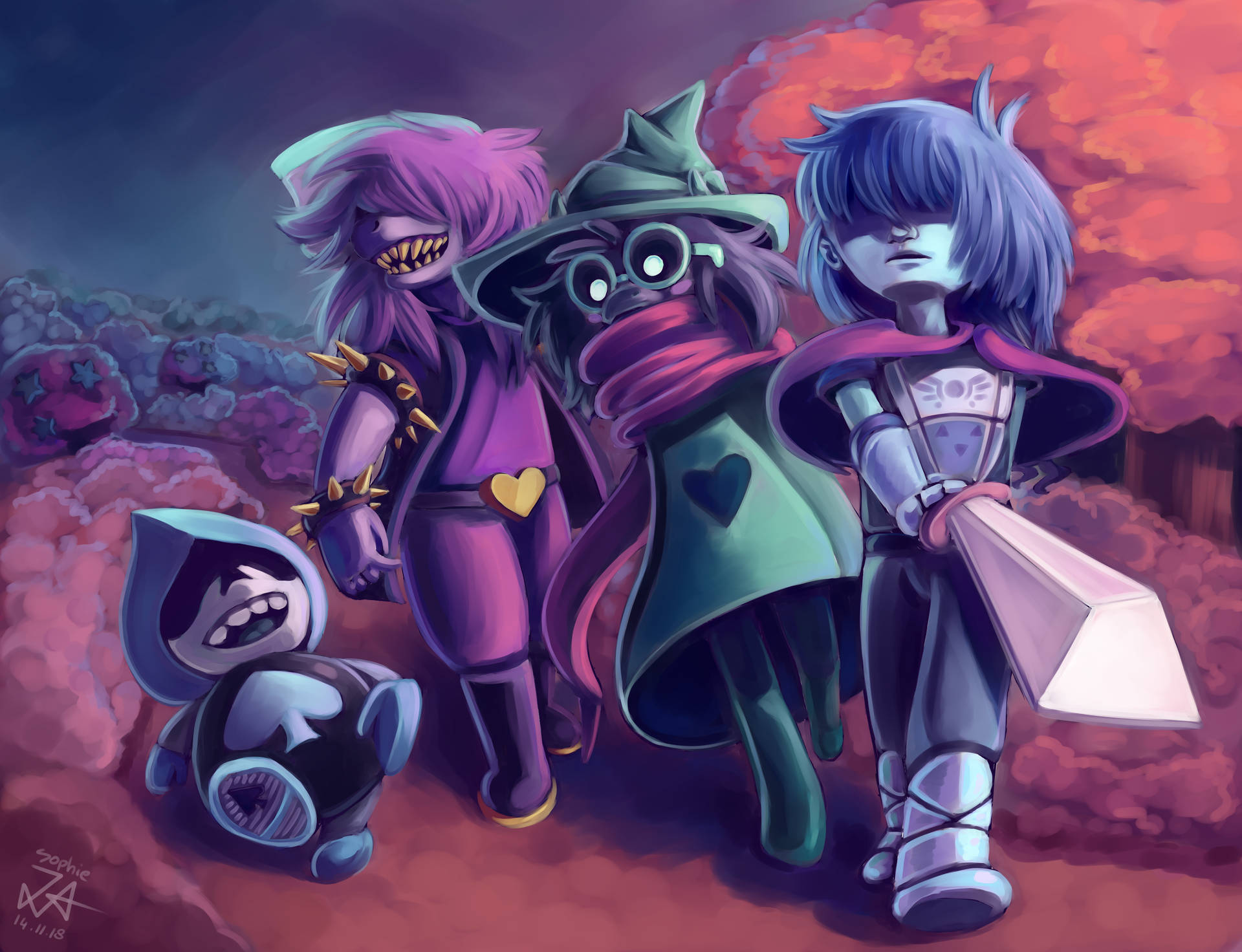 6000X4600 Deltarune Wallpaper and Background