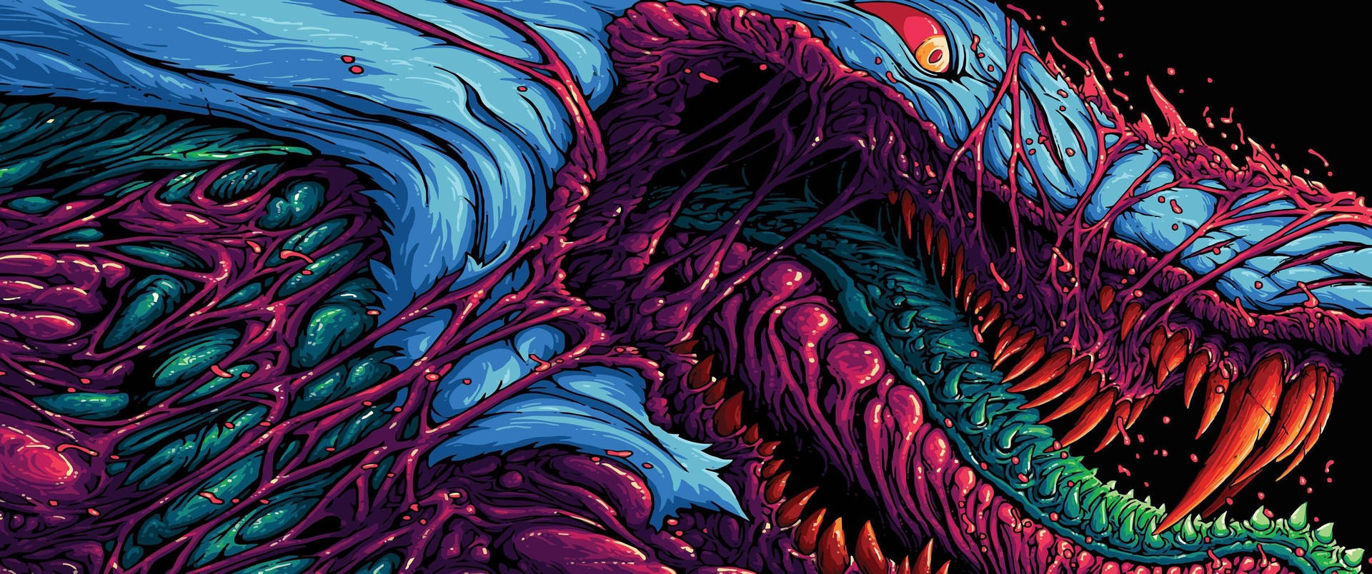 Demon 3440X1440 Wallpaper and Background Image