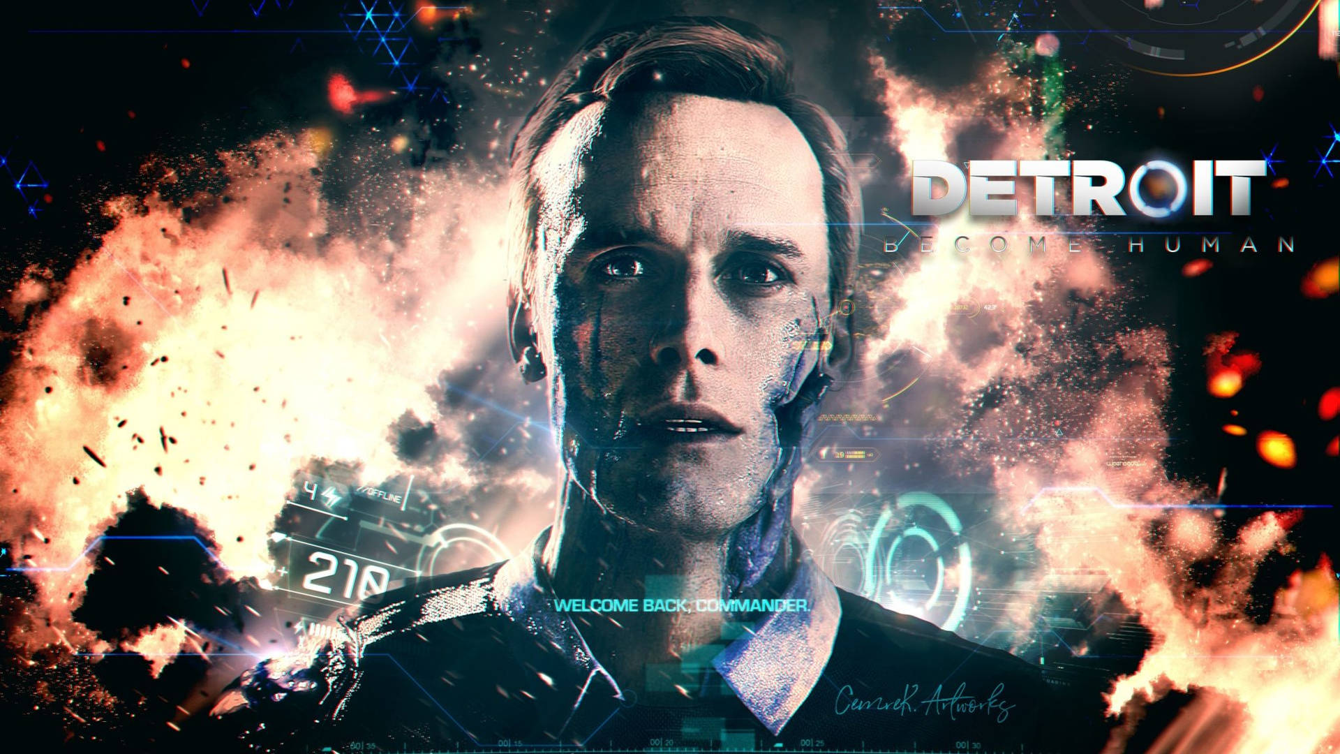 Detroit Become Human 2048X1152 Wallpaper and Background Image
