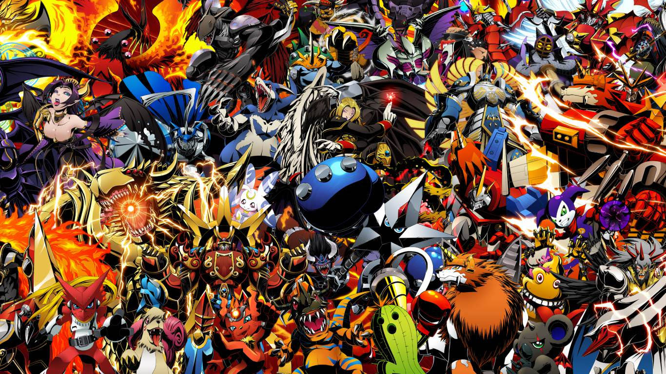 Digimon 1366X768 Wallpaper and Background Image