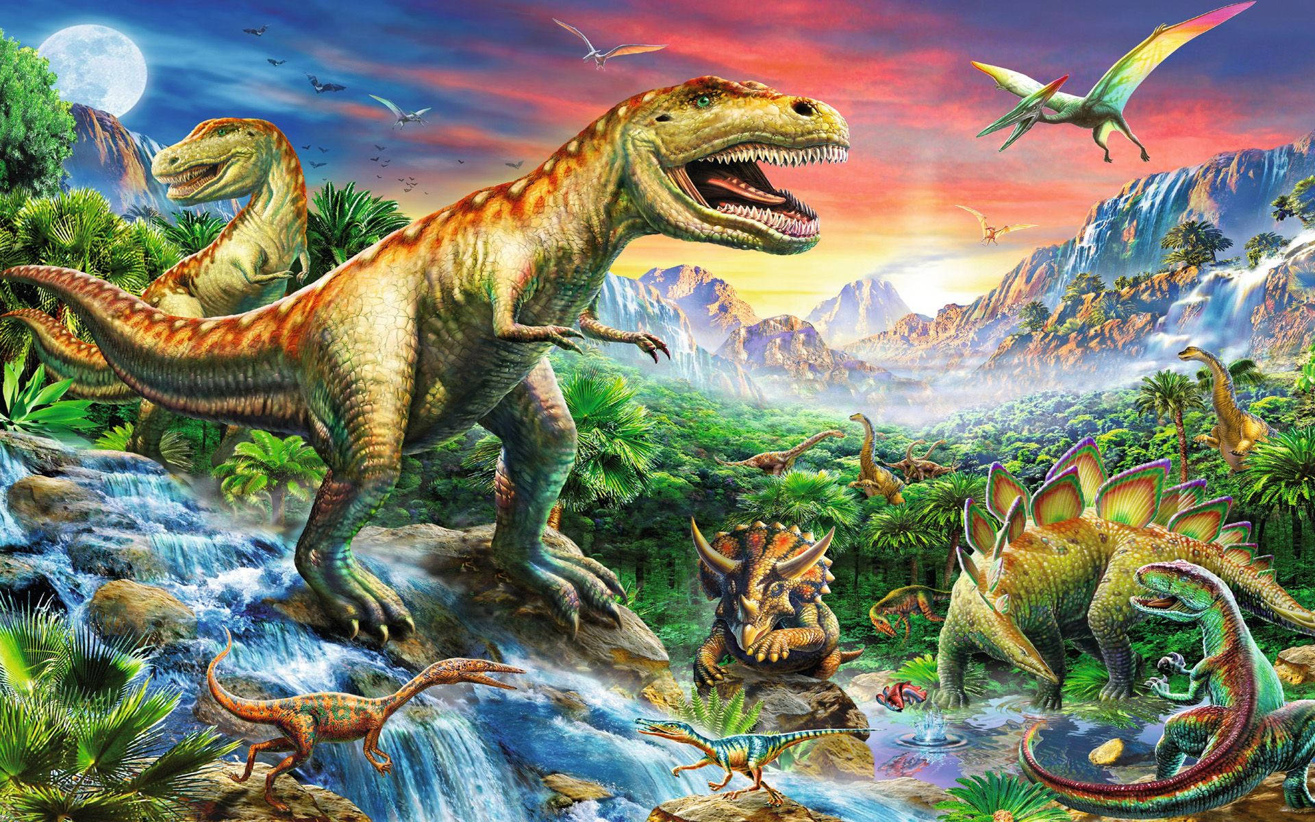 Dinosaur 1920X1200 Wallpaper and Background Image
