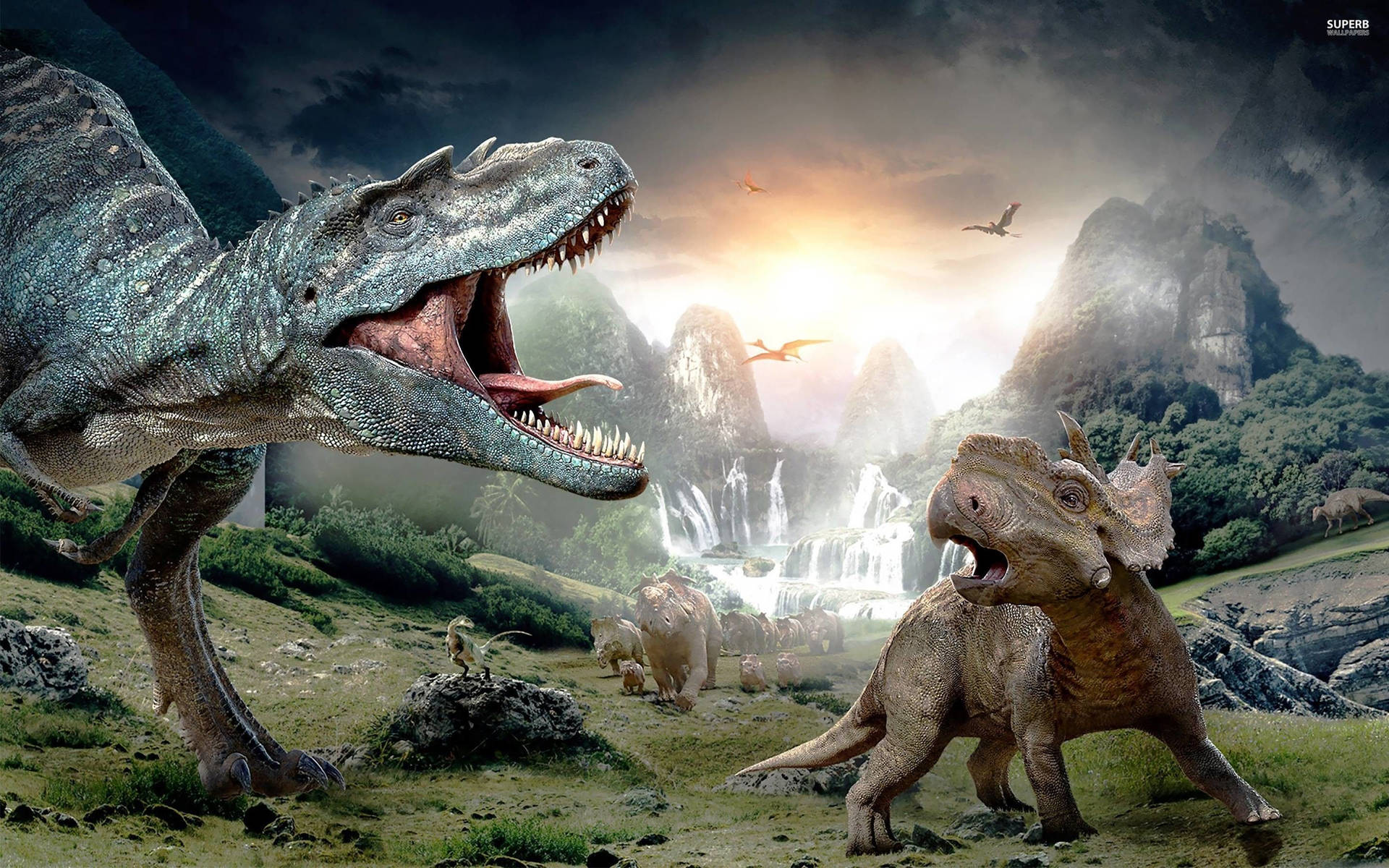 2880X1800 Dinosaur Wallpaper and Background