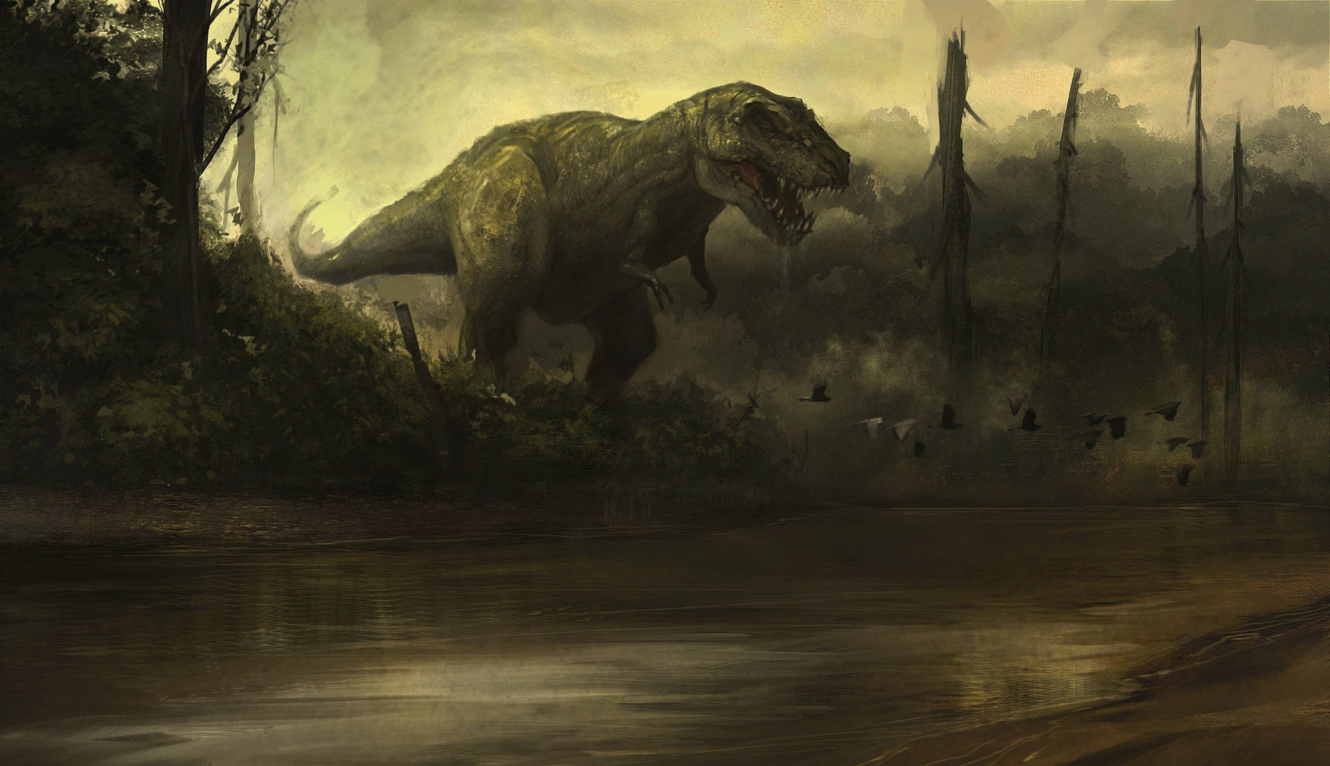 Dinosaur 3840X2214 Wallpaper and Background Image