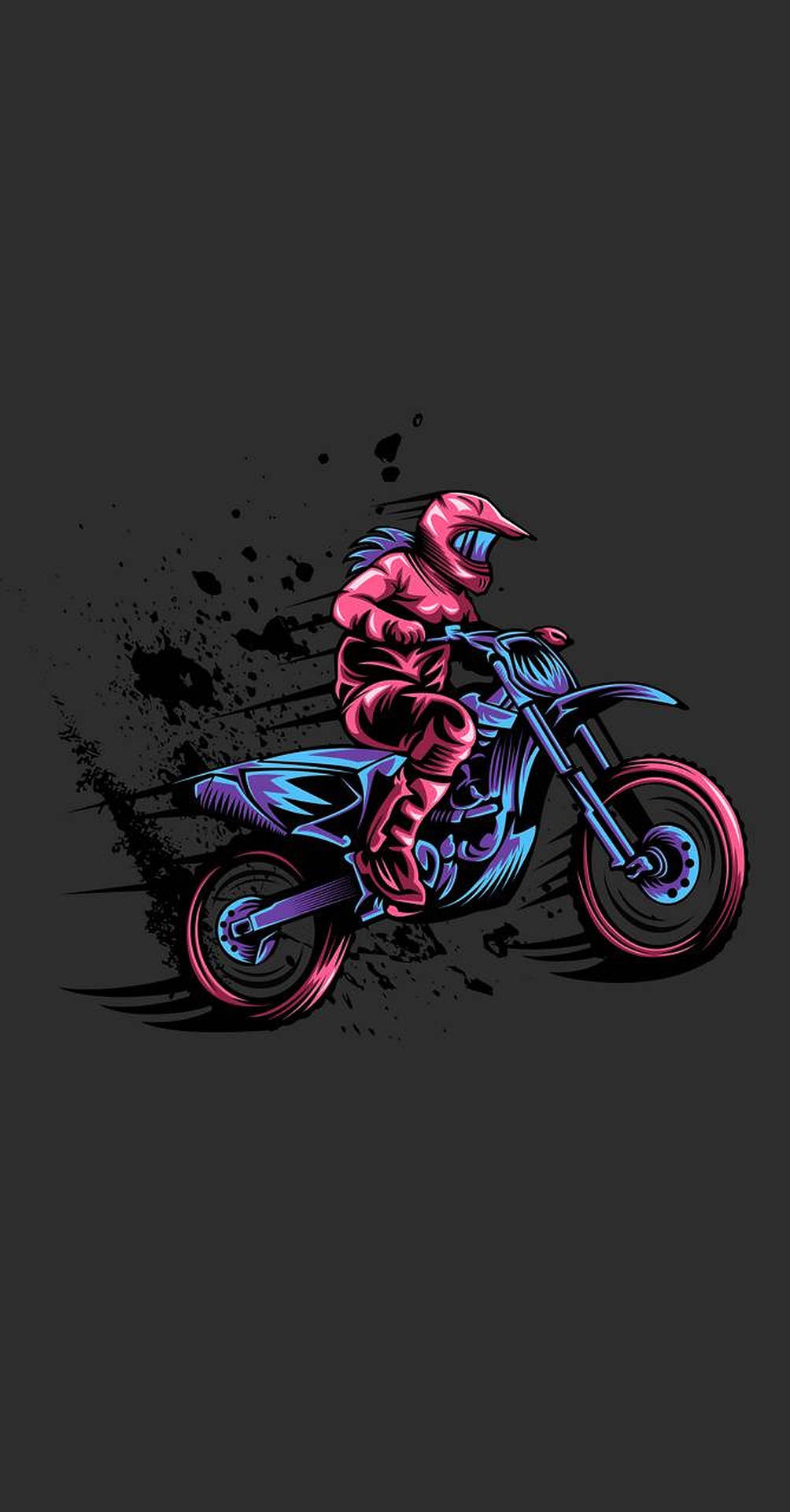 Dirt Bike 1338X2560 Wallpaper and Background Image