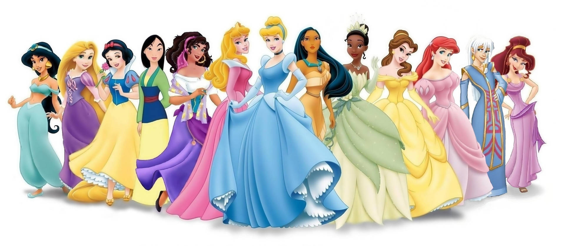 Disney Princess 2560X1117 Wallpaper and Background Image