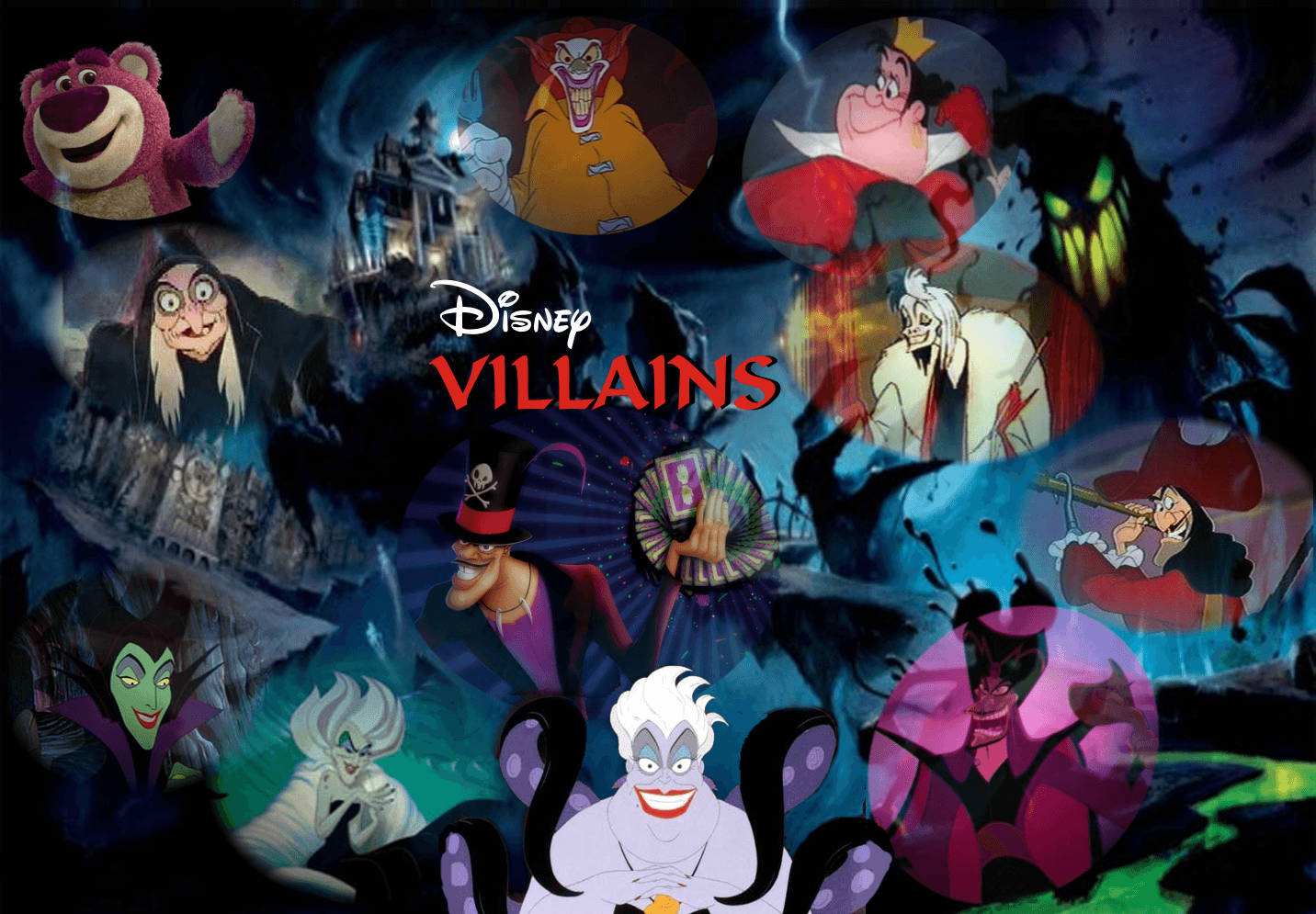 1432X995 Disney Villains Wallpaper and Background