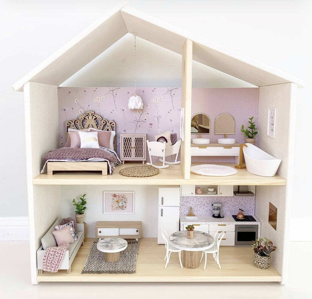 1242X1187 Dollhouse Wallpaper and Background