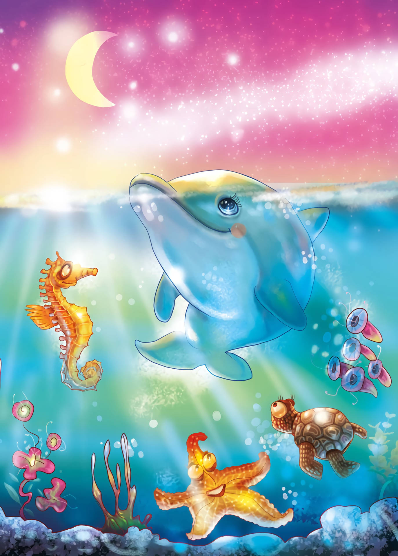 Dolphin 2288X3200 wallpaper