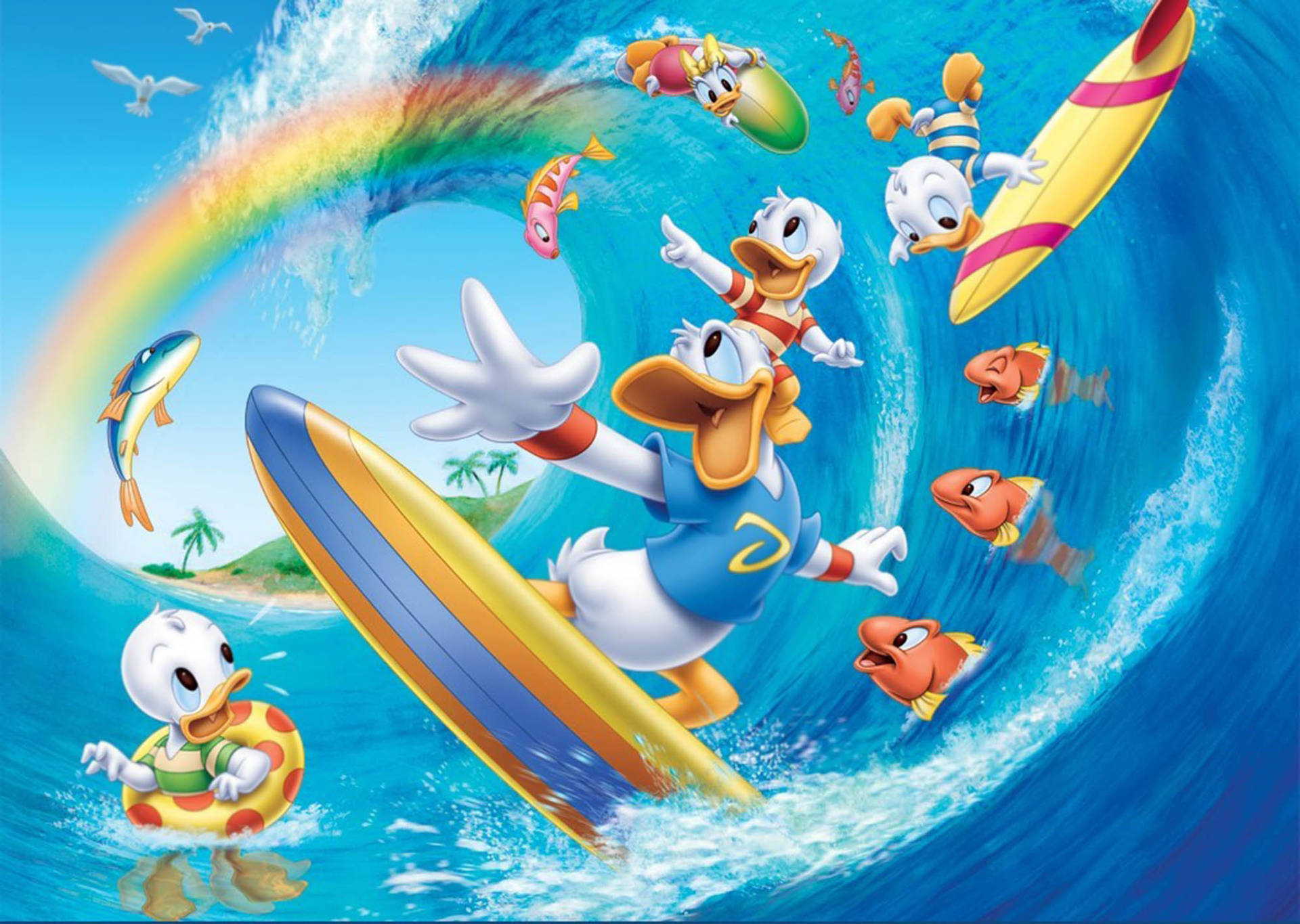 Donald Duck 2000X1422 Wallpaper and Background Image