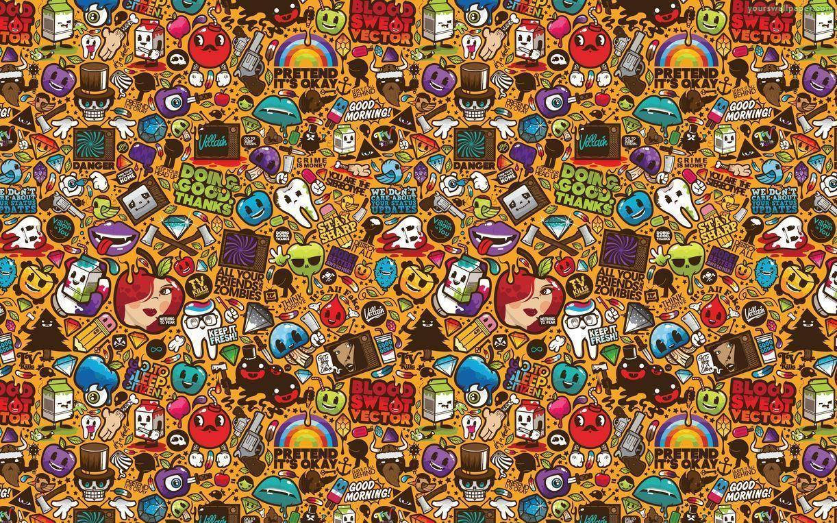 Doodle 1222X763 Wallpaper and Background Image