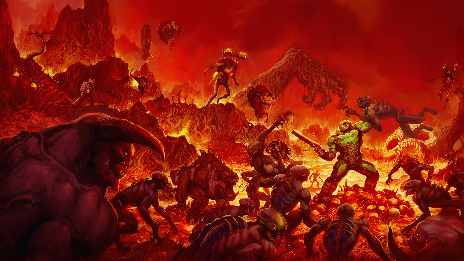 3840X2160 Doom Wallpaper and Background